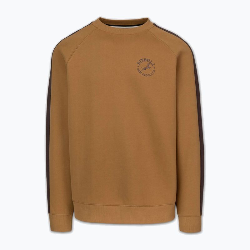 Vyriškas džemperis Pitbull San Diego Ca Crewneck honey yellow 3