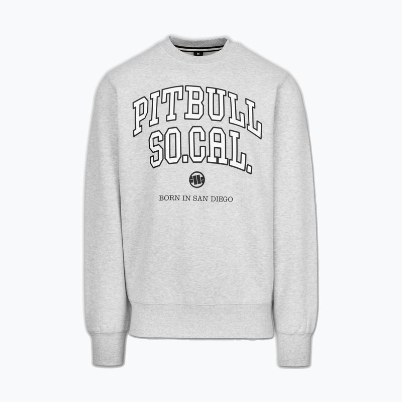 Vyriškas džemperis Pitbull So Cal Crewneck grey/melange 4