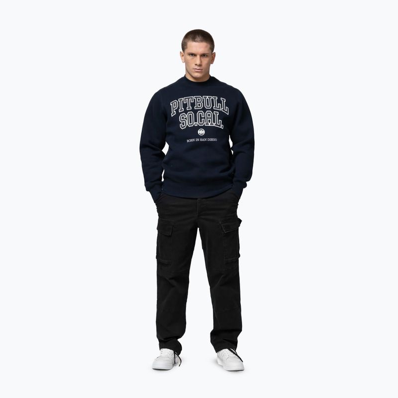 Vyriškas džemperis Pitbull So Cal Crewneck dark navy 2