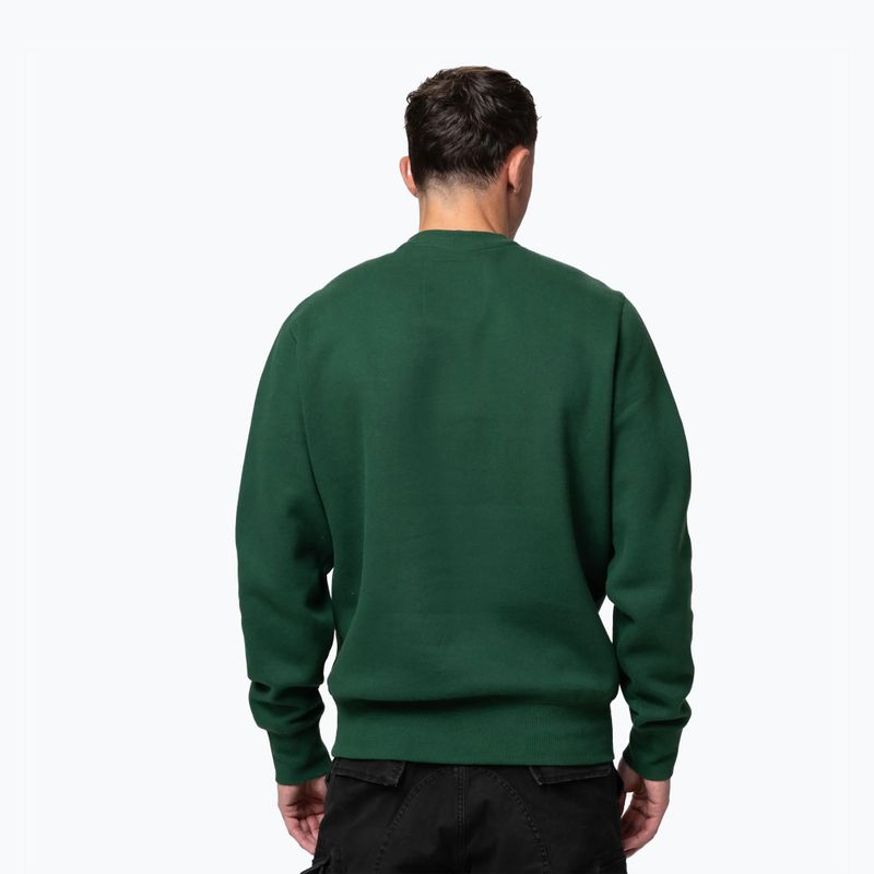 Vyriškas džemperis Pitbull So Cal Crewneck hunter green 3