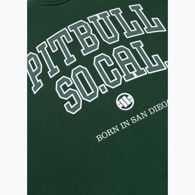 Vyriškas džemperis Pitbull So Cal Crewneck hunter green 7