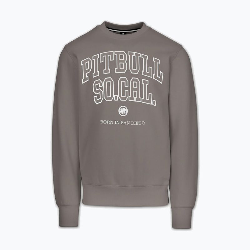 Vyriškas džemperis Pitbull So Cal Crewneck taupe 4