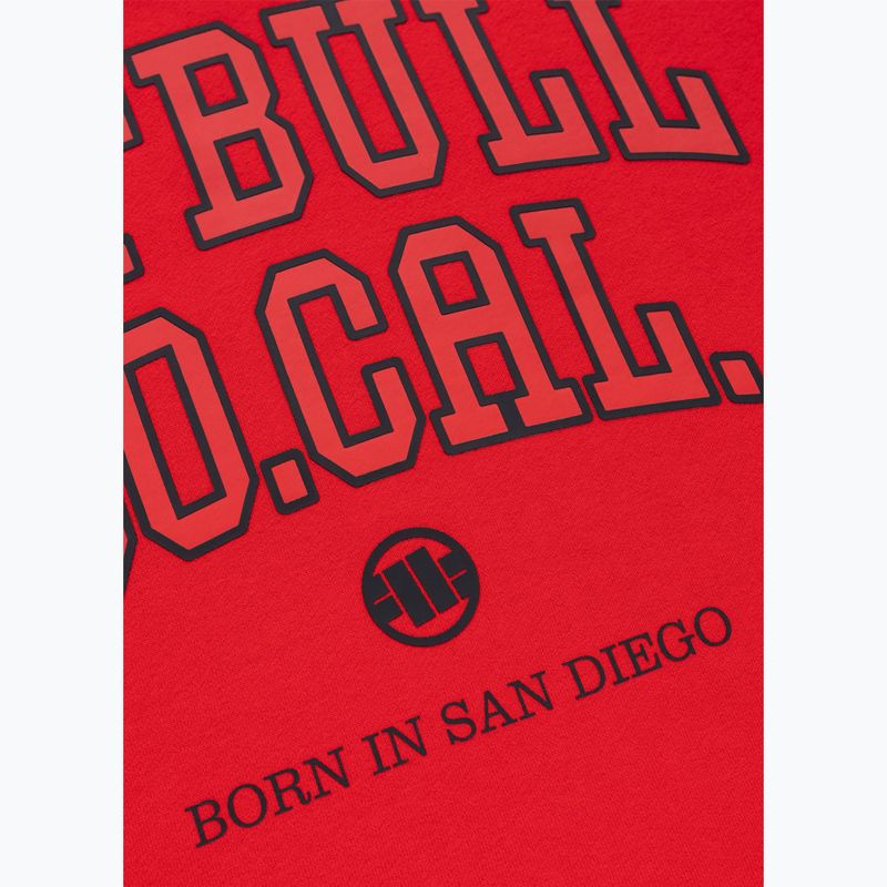 Vyriškas džemperis Pitbull So Cal Crewneck fluorescent/red 8