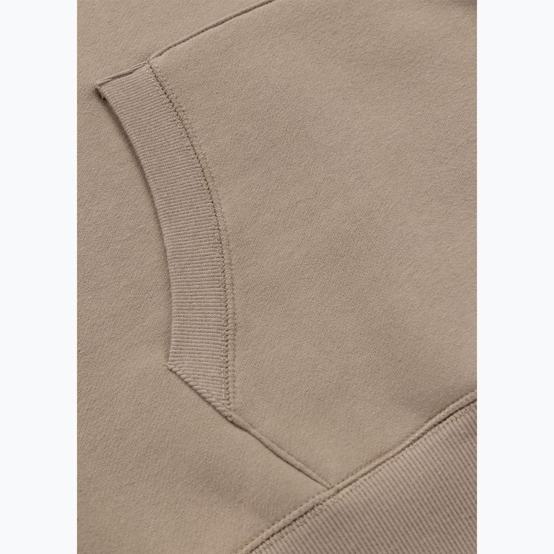 Vyriškas džemperis Pitbull Small Logo Hooded pale sand 9