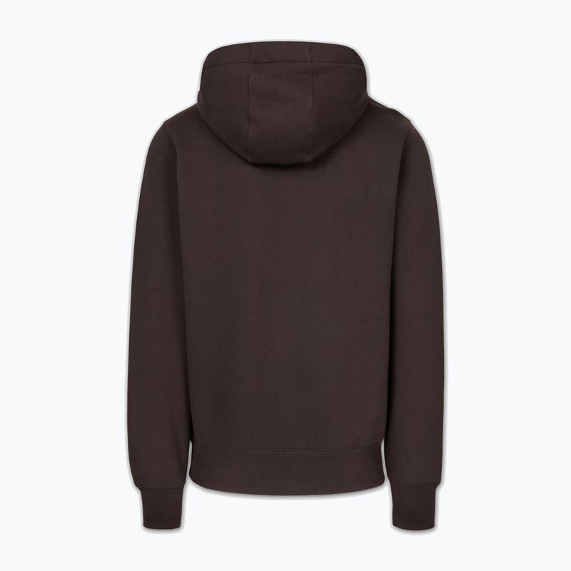 Vyriškas džemperis Pitbull Small Logo Hooded dark chocolate 2