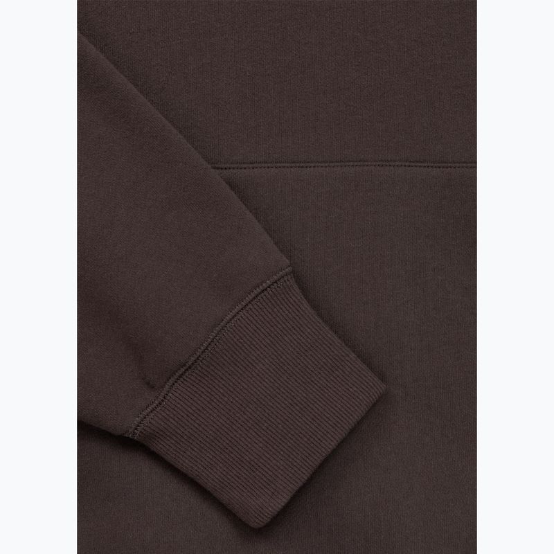 Vyriškas džemperis Pitbull Small Logo Hooded dark chocolate 5