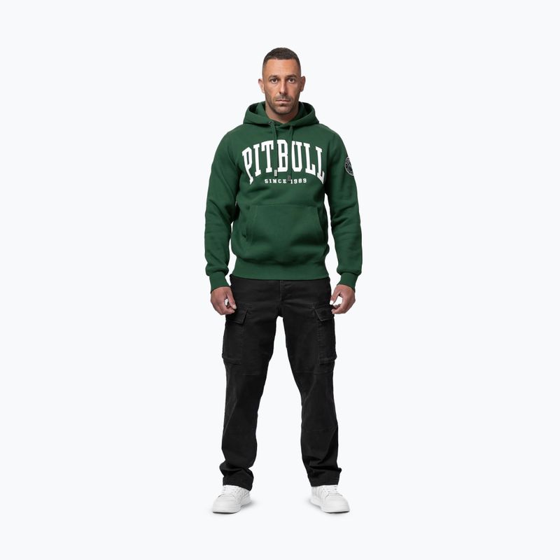 Vyriškas džemperis Pitbull Norton Hooded hunter green 2