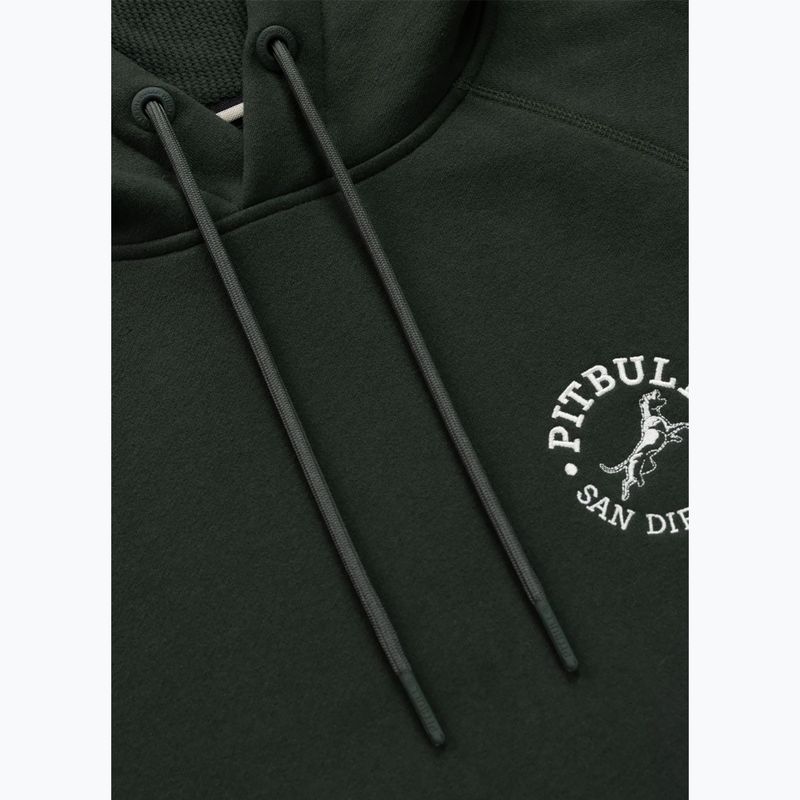 Vyriškas džemperis Pitbull San Diego Ca Hooded dark green 6