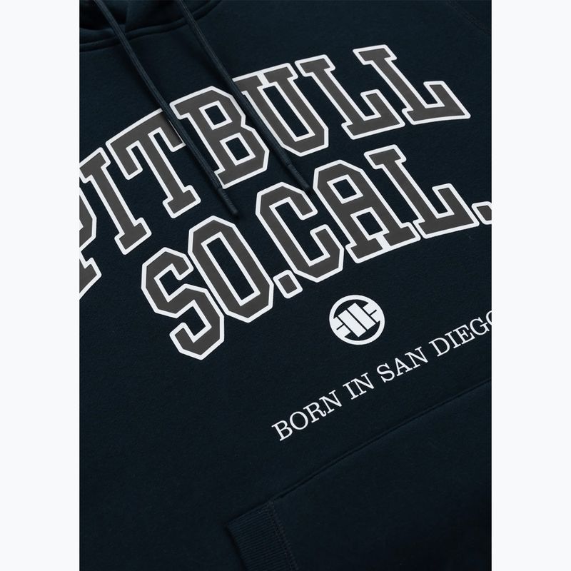 Vyriškas džemperis Pitbull So Cal Hooded dark navy/red 7