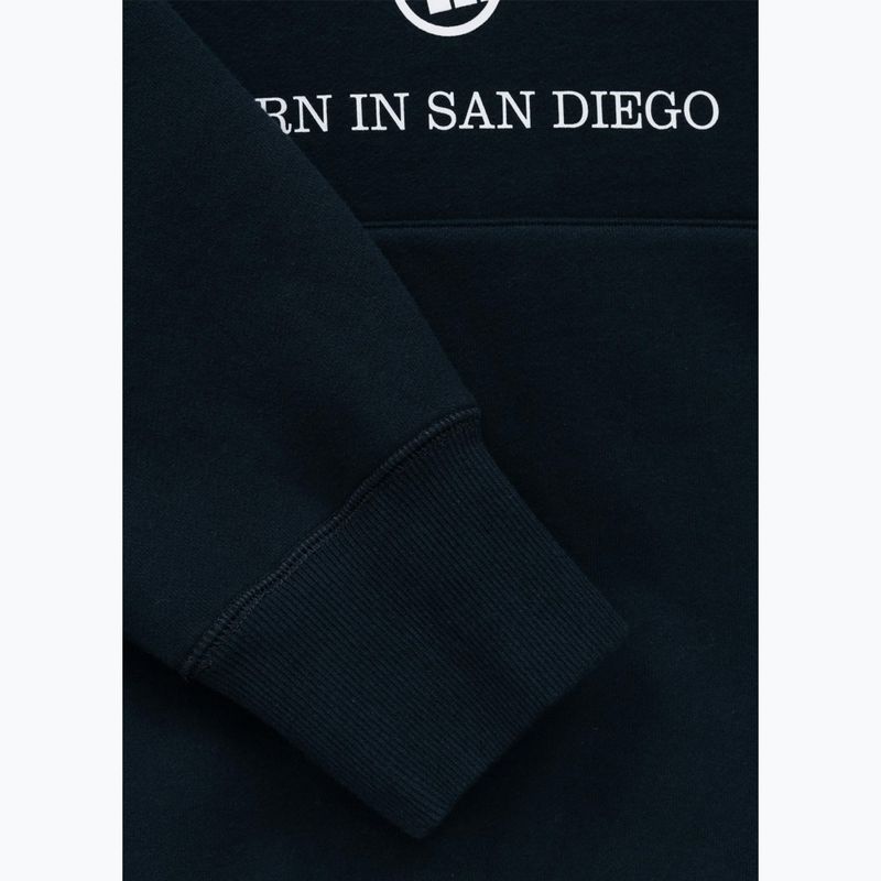 Vyriškas džemperis Pitbull So Cal Hooded dark navy/red 8