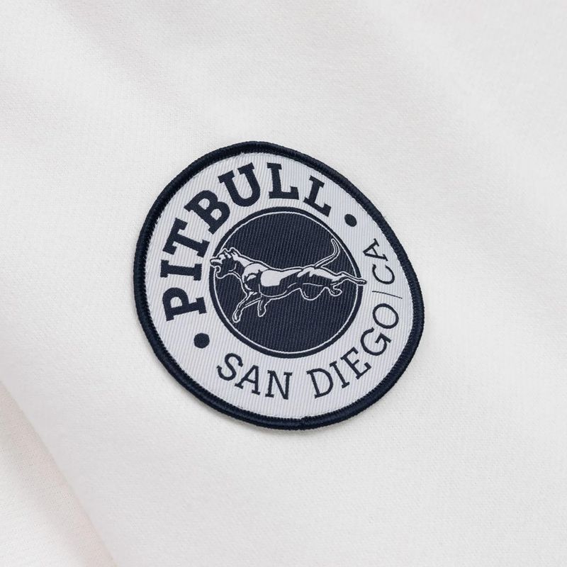 Vyriškas džemperis Pitbull Norton Hooded Zip off white 12