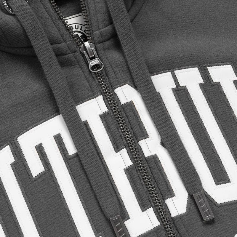 Vyriškas džemperis Pitbull Norton Hooded Zip graphite 7