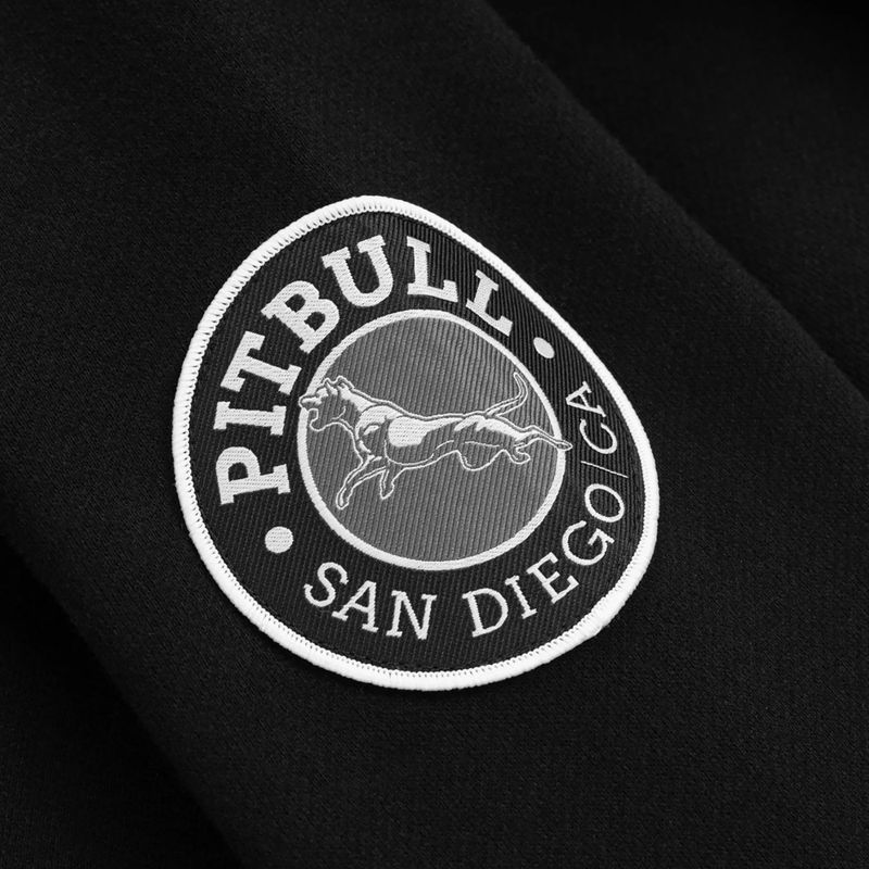 Vyriškas džemperis Pitbull Norton Hooded Zip black 10
