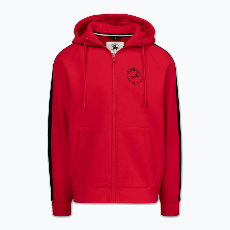 Vyriškas džemperis Pitbull San Diego Ca Hooded Zip red 6
