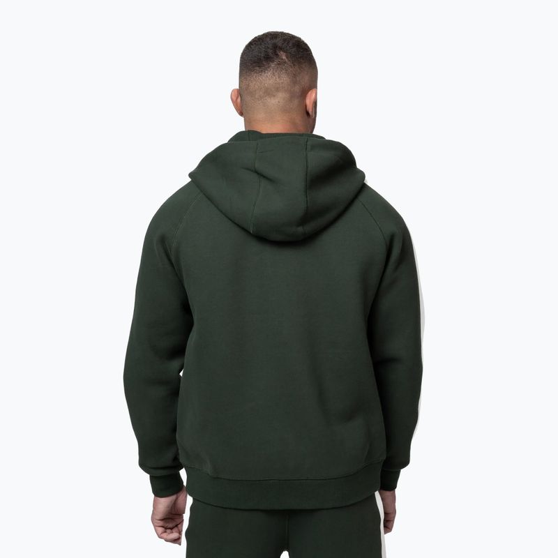 Vyriškas džemperis Pitbull San Diego Ca Hooded Zip dark green 3