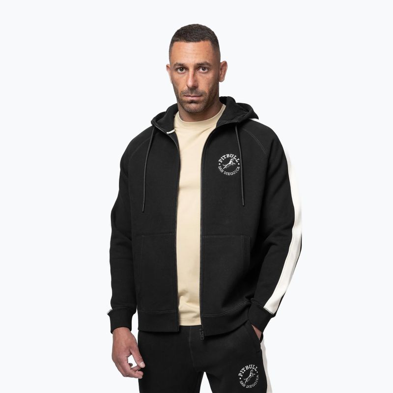 Vyriškas džemperis Pitbull San Diego Ca Hooded Zip black 4