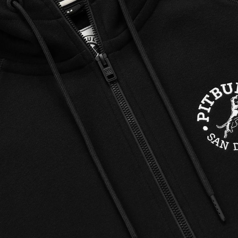 Vyriškas džemperis Pitbull San Diego Ca Hooded Zip black 7