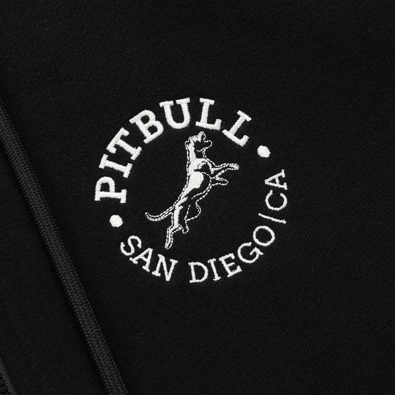 Vyriškas džemperis Pitbull San Diego Ca Hooded Zip black 9