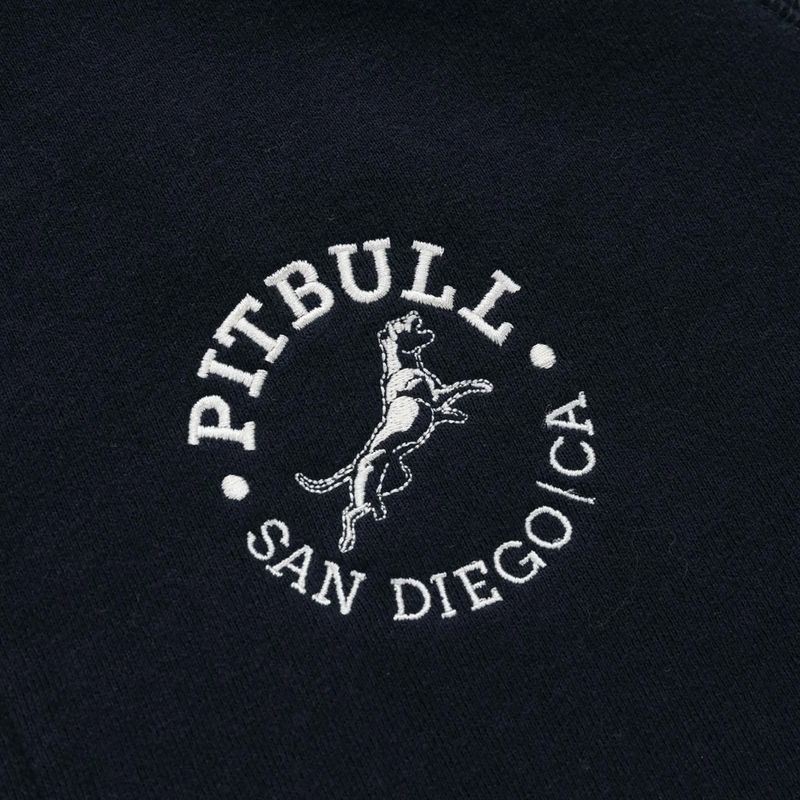 Vyriškas džemperis Pitbull San Diego Ca Hooded Zip dark navy/red 11