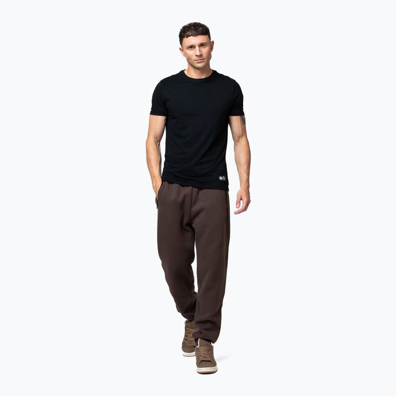 Vyriškos kelnės Pitbull Hilltop Track Hatton dark chocolate 4