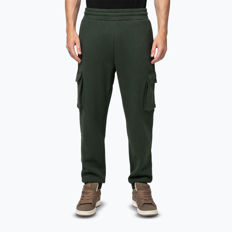 Vyriškos kelnės Pitbull Cypress Sport Cargo dark green