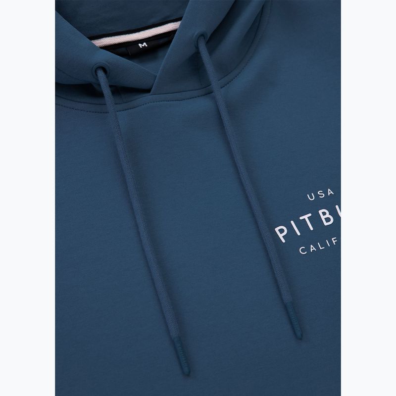 Vyriškas džemperis Pitbull Sampson Hooded Sweatshirt petrol blue 7