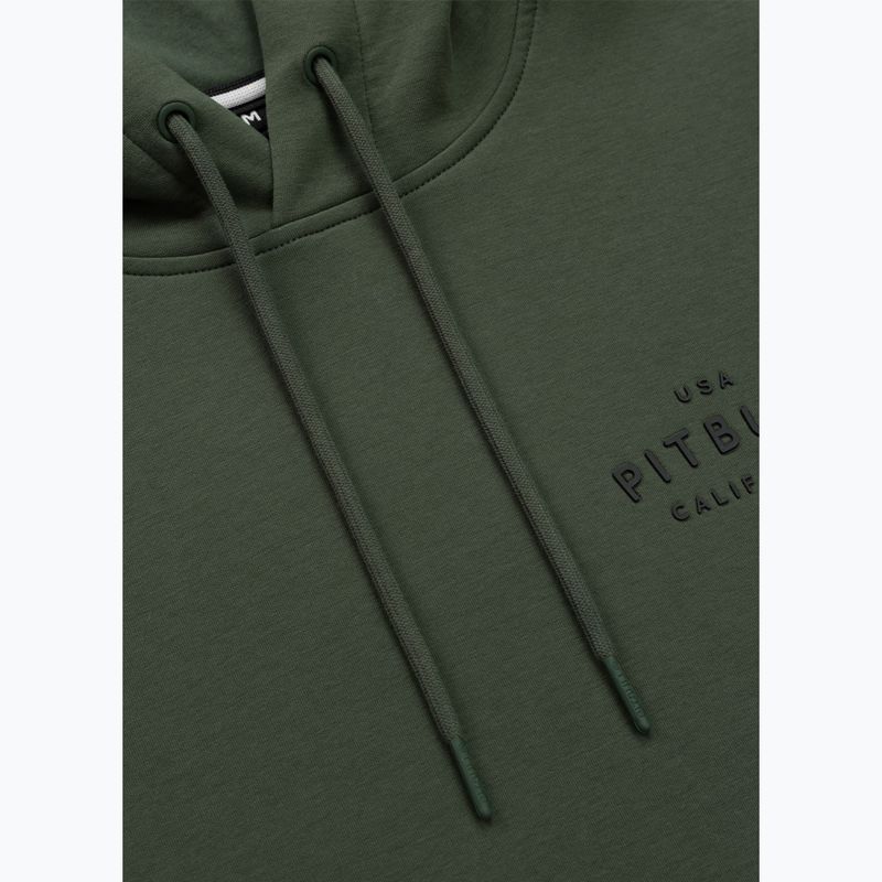 Vyriškas džemperis Pitbull Sampson Hooded Sweatshirt old green 6