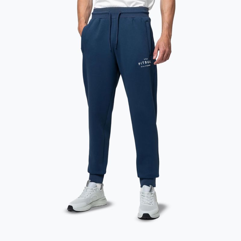 Vyriškos kelnės Pitbull Sampson Track Pants petrol blue