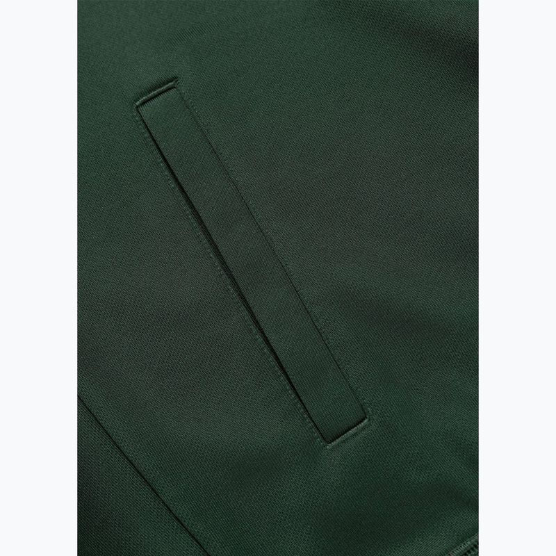 Vyriškas džemperis Pitbull Trackjacket Tape Logo Terry Group bottle green 10