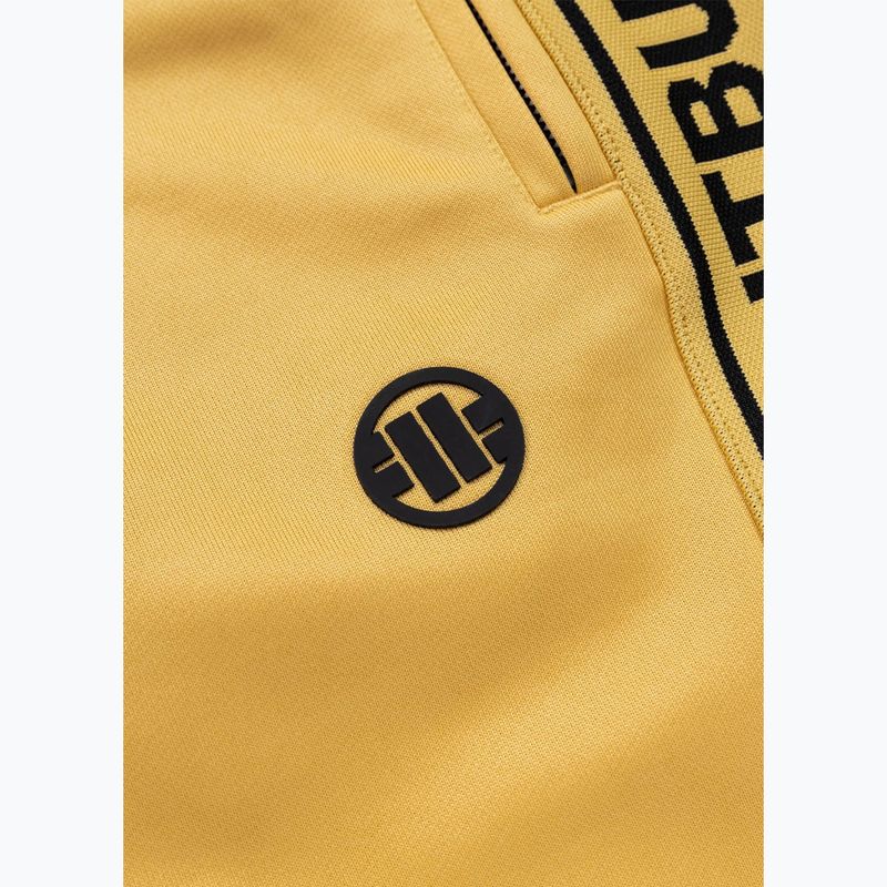 Vyriškos kelnės Pitbull Trackpants Tape Logo Terry Group pale yellow 9