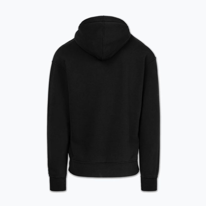 Vyriškas džemperis Pitbull Orlando Hooded washed dark graphite 4