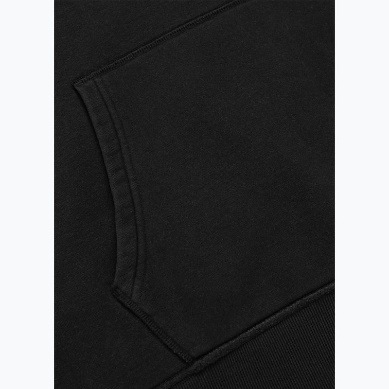 Vyriškas džemperis Pitbull Orlando Hooded washed dark graphite 7