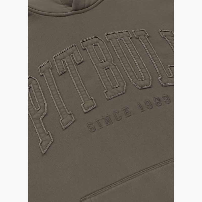 Vyriškas džemperis Pitbull Orlando Hooded major olive 3