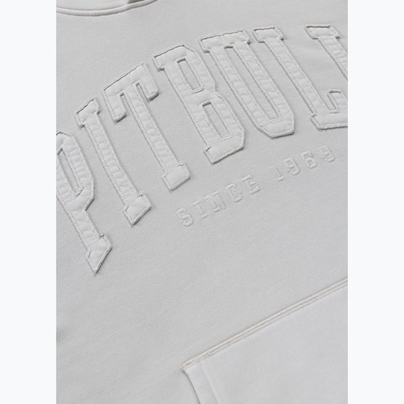 Vyriškas džemperis Pitbull Orlando Hooded white stone 3