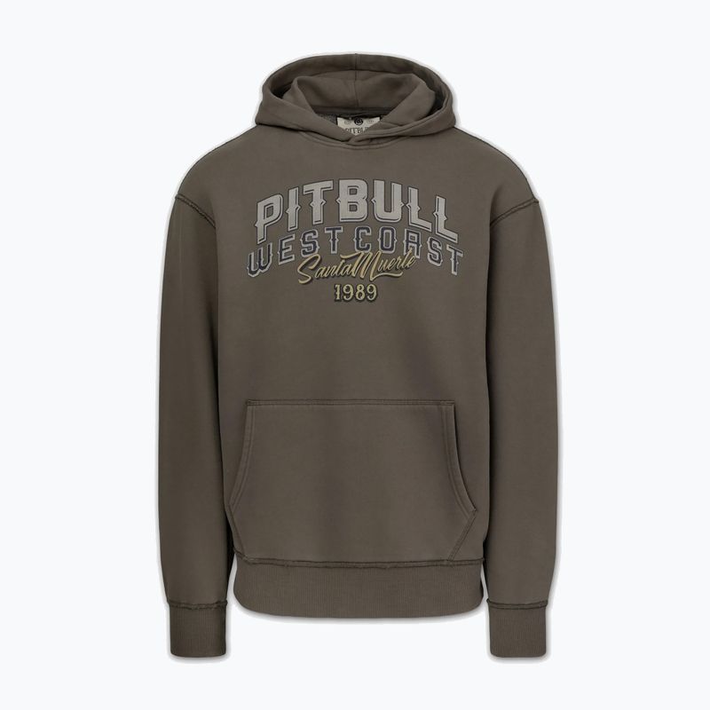 Vyriškas džemperis Pitbull Santa Muerte Hooded major olive 5