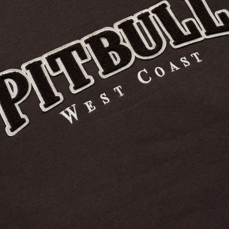 Vyriškas džemperis Pitbull Ruffin Detroit Hooded Zip dark chocolate 9