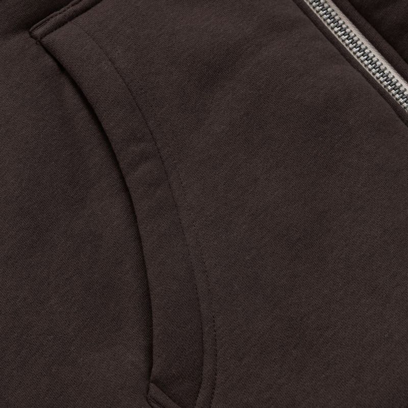 Vyriškas džemperis Pitbull Ruffin Detroit Hooded Zip dark chocolate 11