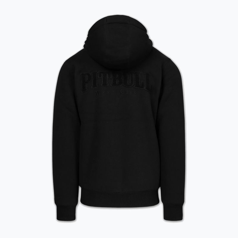 Vyriškas džemperis Pitbull Ruffin Detroit Hooded Zip black/black 7