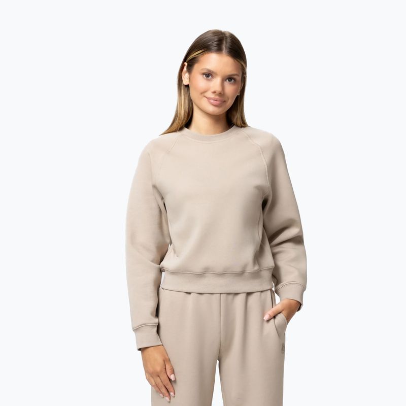 Moteriškas džemperis Pitbull Discovery Crewneck Sweatshirt cappuccino