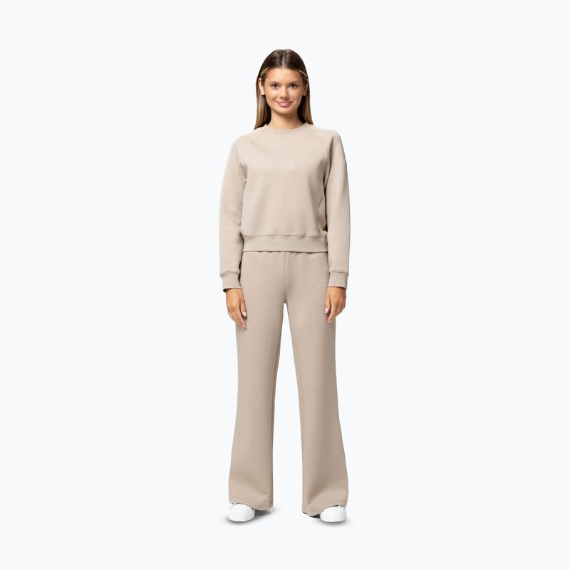 Moteriškas džemperis Pitbull Discovery Crewneck Sweatshirt cappuccino 2