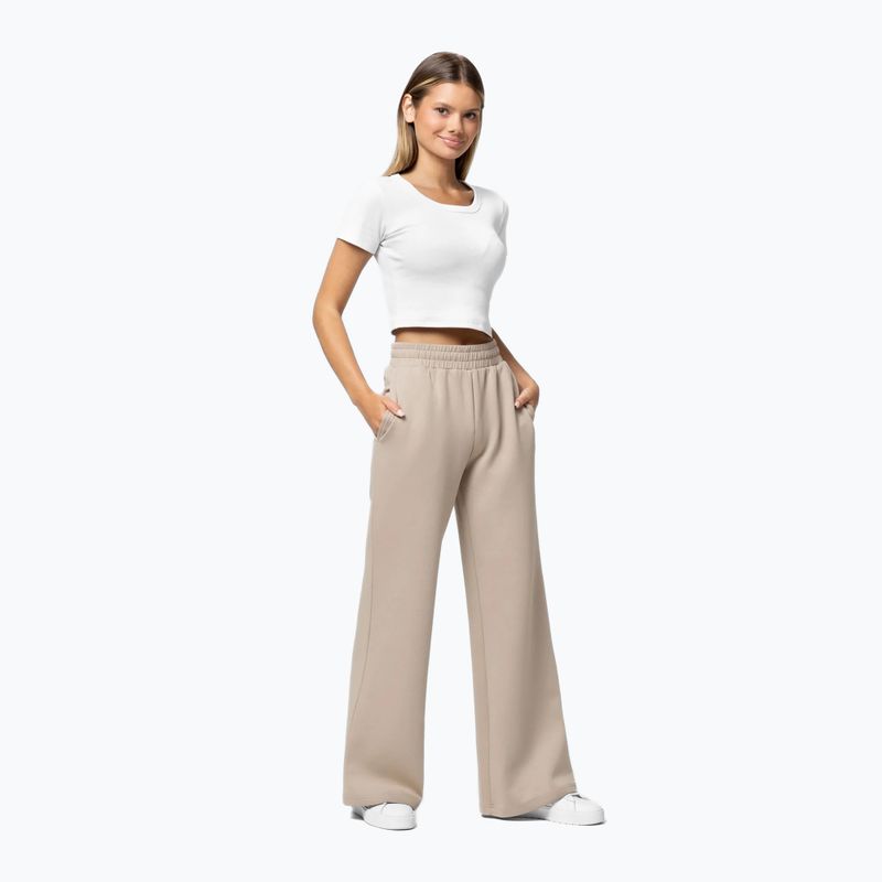 Moteriškos kelnės Pitbull Open Discovery Track Pants cappuccino 4