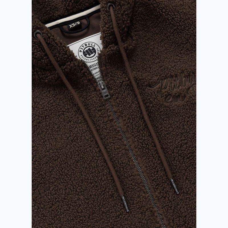Moteriškas džemperis Pitbull Daisy Hooded Zip dark chocolate 8