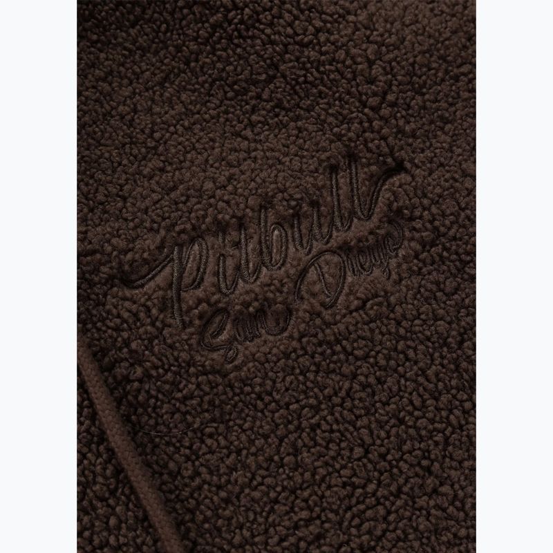 Moteriškas džemperis Pitbull Daisy Hooded Zip dark chocolate 9