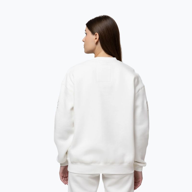 Moteriškas džemperis Pitbull Crewneck Fiora off white 3