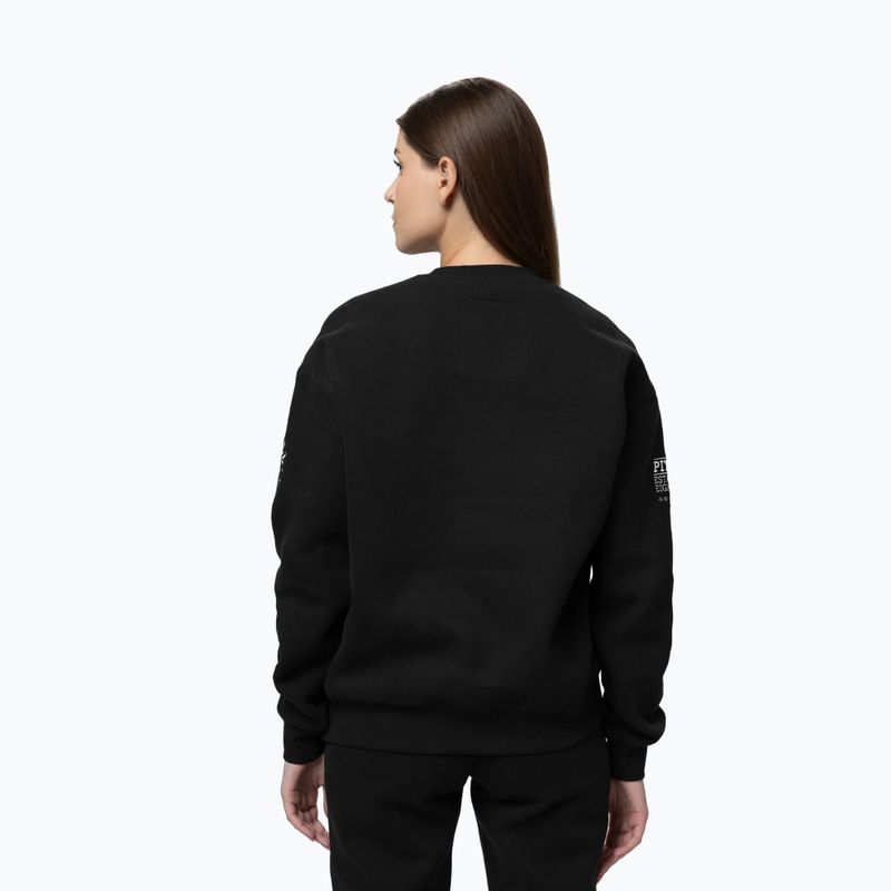 Moteriškas džemperis Pitbull Crewneck Fiora black/black 3