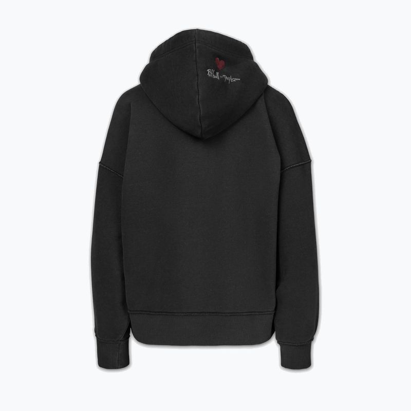 Moteriškas džemperis Pitbull Thick & Thin Hooded dark graphite 5