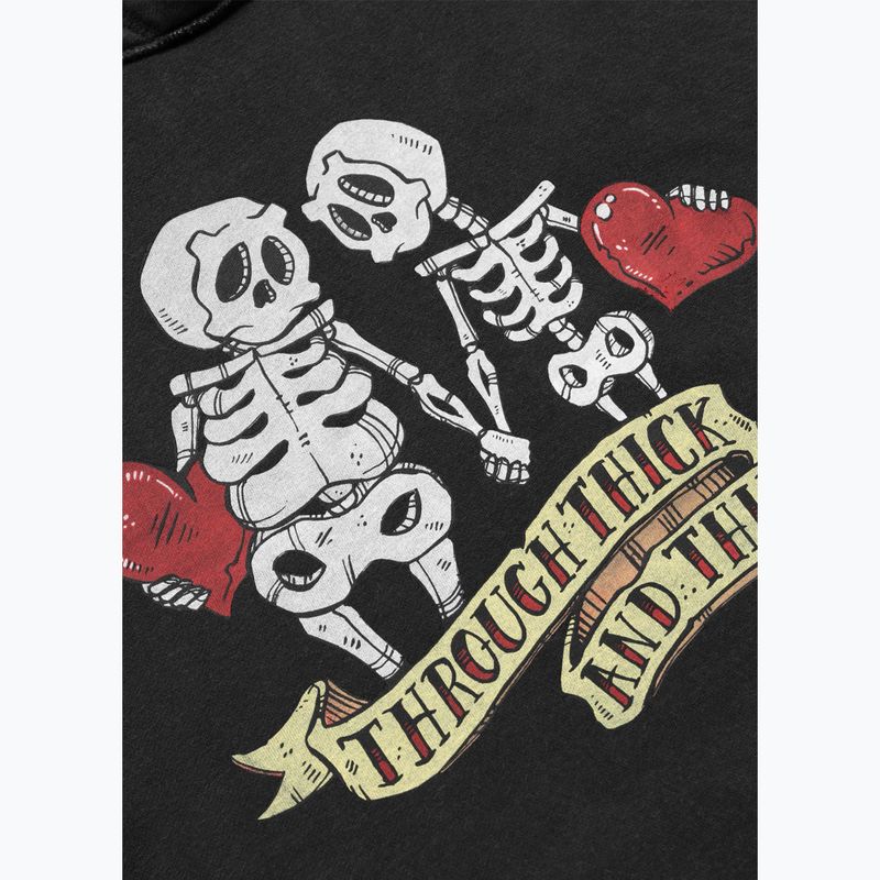 Moteriškas džemperis Pitbull Thick & Thin Hooded dark graphite 7