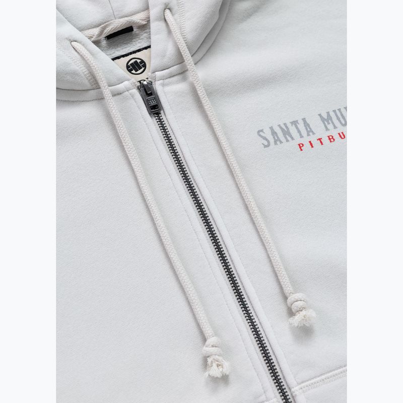 Moteriškas džemperis Pitbull Santa Muerte Hooded Zip white stone 10