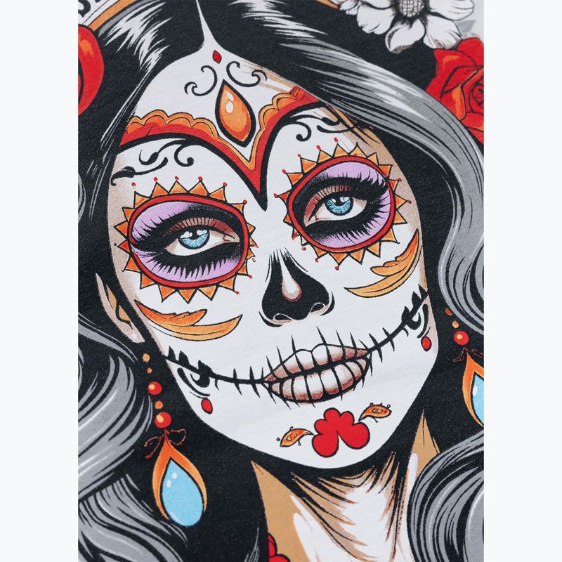 Moteriškas džemperis Pitbull Santa Muerte Hooded Zip white stone 16