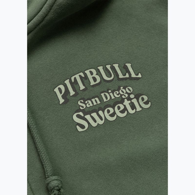 Moteriškas džemperis Pitbull Sweetie Hooded Zip sage green 9